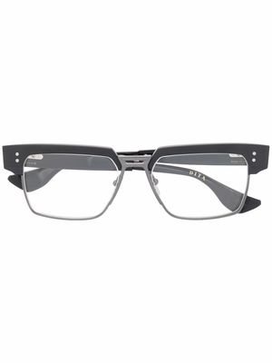 Dita Eyewear logo square-neck glasses - Black