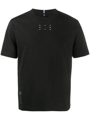 MCQ stitch print T-shirt - Black