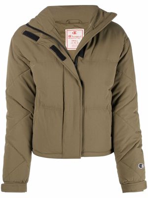 Champion concealed puffer jacket - Green