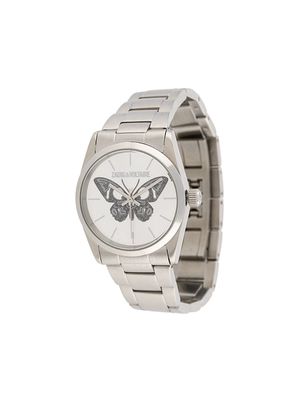 Zadig&Voltaire Montre Butterfly 40mm watch - Silver