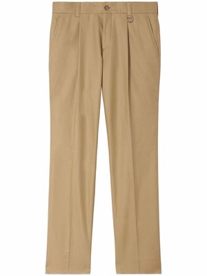 Burberry straight-leg tailored trousers - Brown