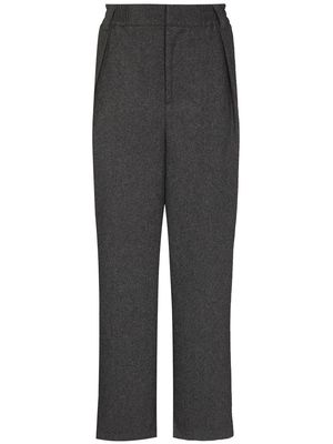 Holzweiler Lupa straight-leg knitted trousers - Grey