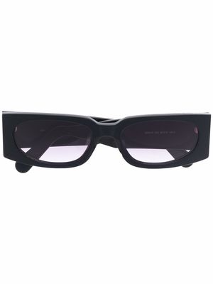 Gcds rectangular frame sunglasses - Black