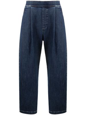Opening Ceremony pleat-detail straight-leg jeans - Blue