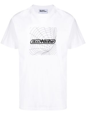 Blood Brother Fusion logo-print T-shirt - White