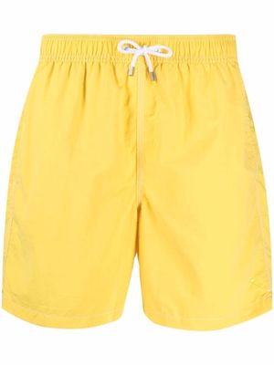 Hackett drawstring swim shorts - Yellow