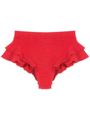 Clube Bossa Turbe high-waisted bikini bottoms - Red