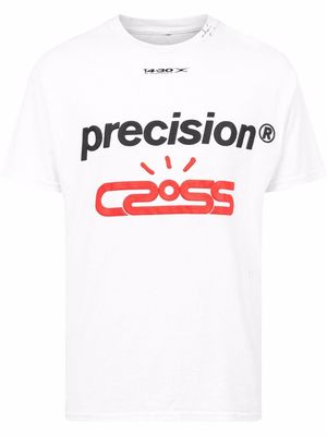 Travis Scott Precision short-sleeve T-shirt - White