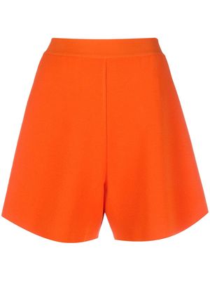 Stella McCartney high waist shorts - Orange