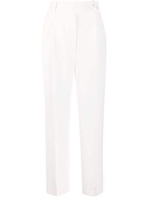 Ermanno Scervino high-rise straight trousers - White