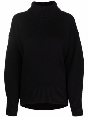 arch4 roll-neck cashmere jumper - Black