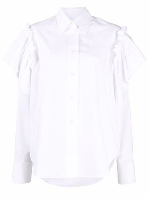 Viktor & Rolf ruffled button-up shirt - White