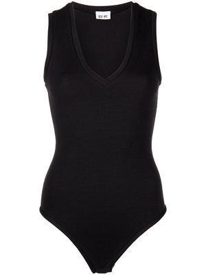 ALIX NYC Merit V-neck stretch-jersey bodysuit - Black