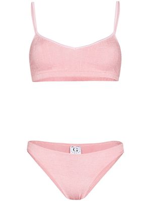 Hunza G Virginia two-piece bikini set - Pink