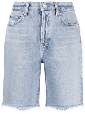 AGOLDE high-rise knee-length jeans - Blue
