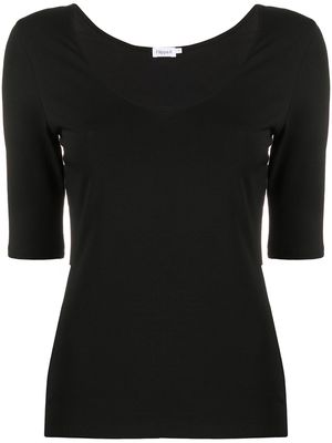 Filippa K short-sleeve fitted T-shirt - Black