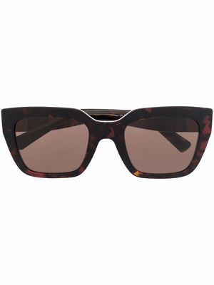 Valentino Eyewear square-frame sunglasses - Brown