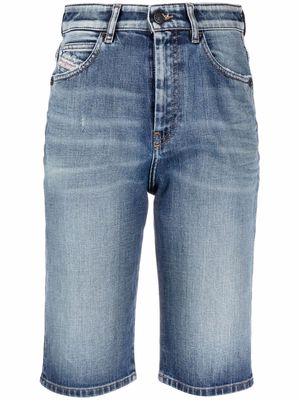 Diesel knee-length denim shorts - Blue