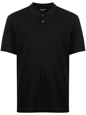 James Perse Lotus polo shirt - Black