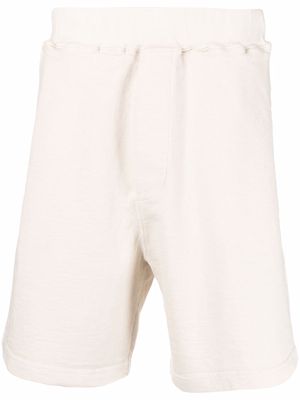 Dsquared2 embroidered-logo track shorts - White
