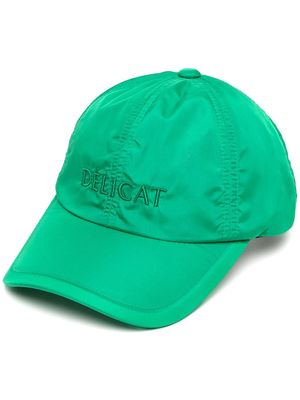Juun.J Délicat-embroidered baseball cap - Green
