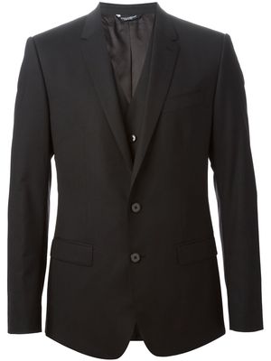Dolce & Gabbana classic three-piece suit - Black
