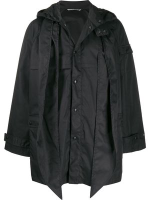 Valentino logo print jacket - Black