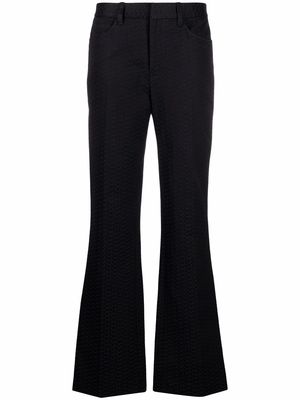Zadig&Voltaire Pistol bootcut suit trousers - Blue