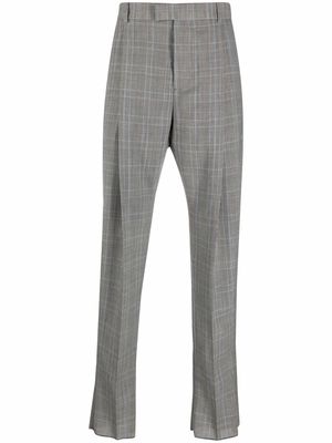 Alexander McQueen Prince of Wales check trousers - Black