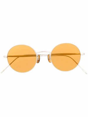 Oliver Peoples round-frame sunglasses - Silver