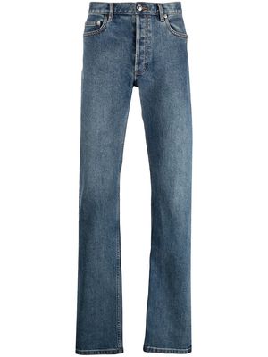 A.P.C. mid-rise straight-leg jeans - Blue