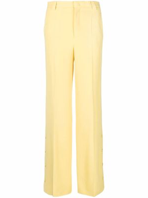 RED Valentino wide-legged tailored trousers - Yellow