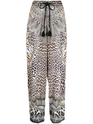 Camilla Call of Cathedral print trousers - Multicolour