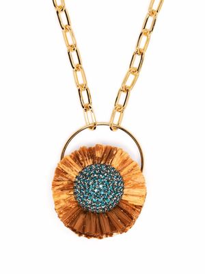 La DoubleJ Saturn chain necklace - Gold
