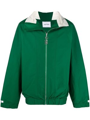 Lourdes zip-up bomber jacket - Green