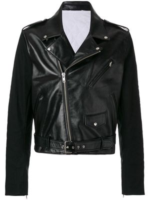 Calvin Klein 205W39nyc biker jacket - Black