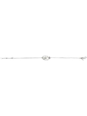 Fred pre-owned platinum diamond and pearl bracelet - Silver