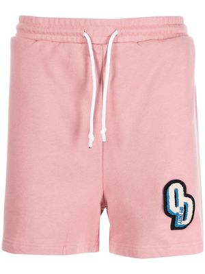 Off Duty ploc rugby shorts - Pink