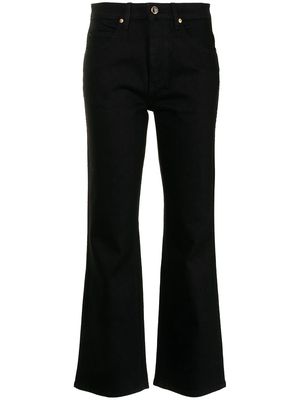 KHAITE Vivian new bootcut flare jeans - Black