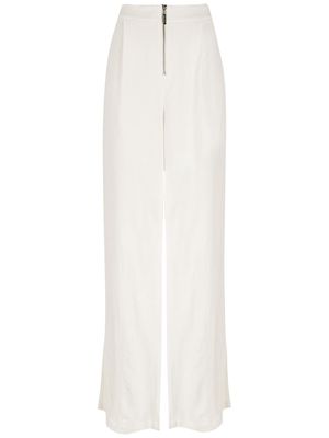 Olympiah Zuzu wide-leg trousers - White