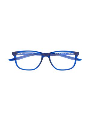 Nike Kids round framed glasses - Blue
