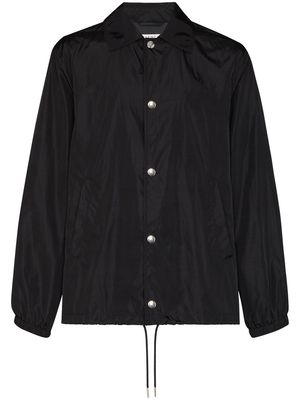 Givenchy logo print windbreaker jacket - Black
