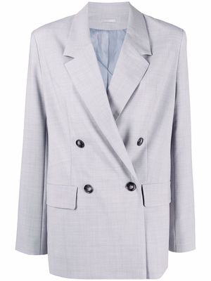 12 STOREEZ double-breasted wool-blend jacket - Grey