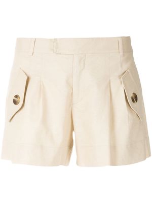 Olympiah Bryone pockets shorts - Neutrals