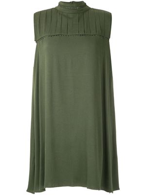 Olympiah Hagia pleat-detail dress - Green