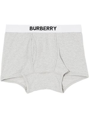 Burberry logo waistband boxers - Grey
