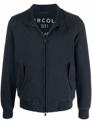 Circolo 1901 zipped-up cotton jacket - Blue