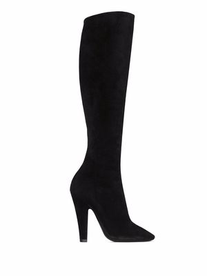 Saint Laurent 68 knee-high 110mm boots - Black