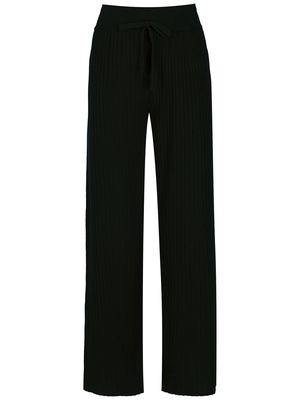 Olympiah Alfredo knitted trousers - Black