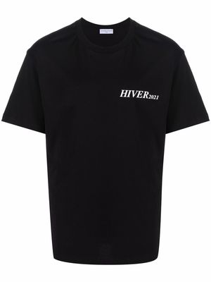 Ih Nom Uh Nit logo-print cotton T-shirt - Black
